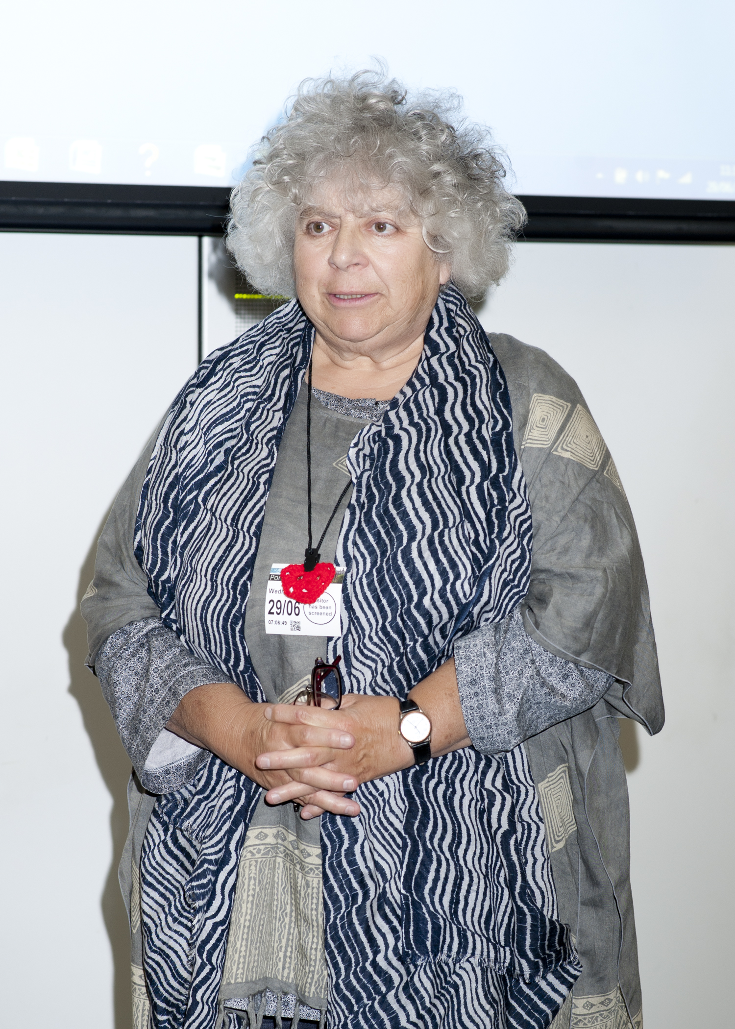 Miriam Margolyes, Cur Flowers presentation