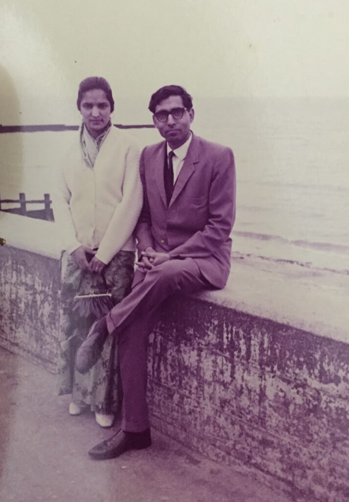 aneeta Prem mum, Savita Prem  and dad Chandra Shekhar Prem 